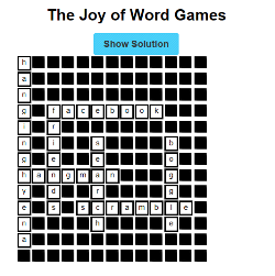 Printable Crossword Puzzle