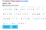 cryptogram game